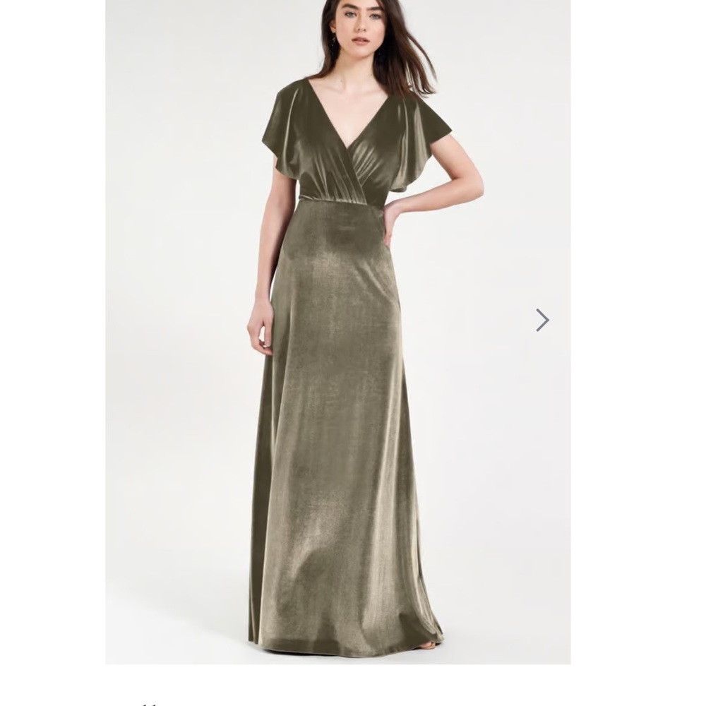 Jenny Yoo Sage Green Bridesmaid Dress